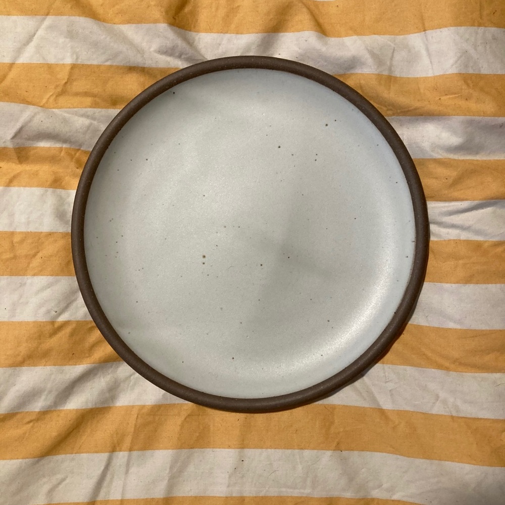 East fork pottery old eggshell plate for @laprofez